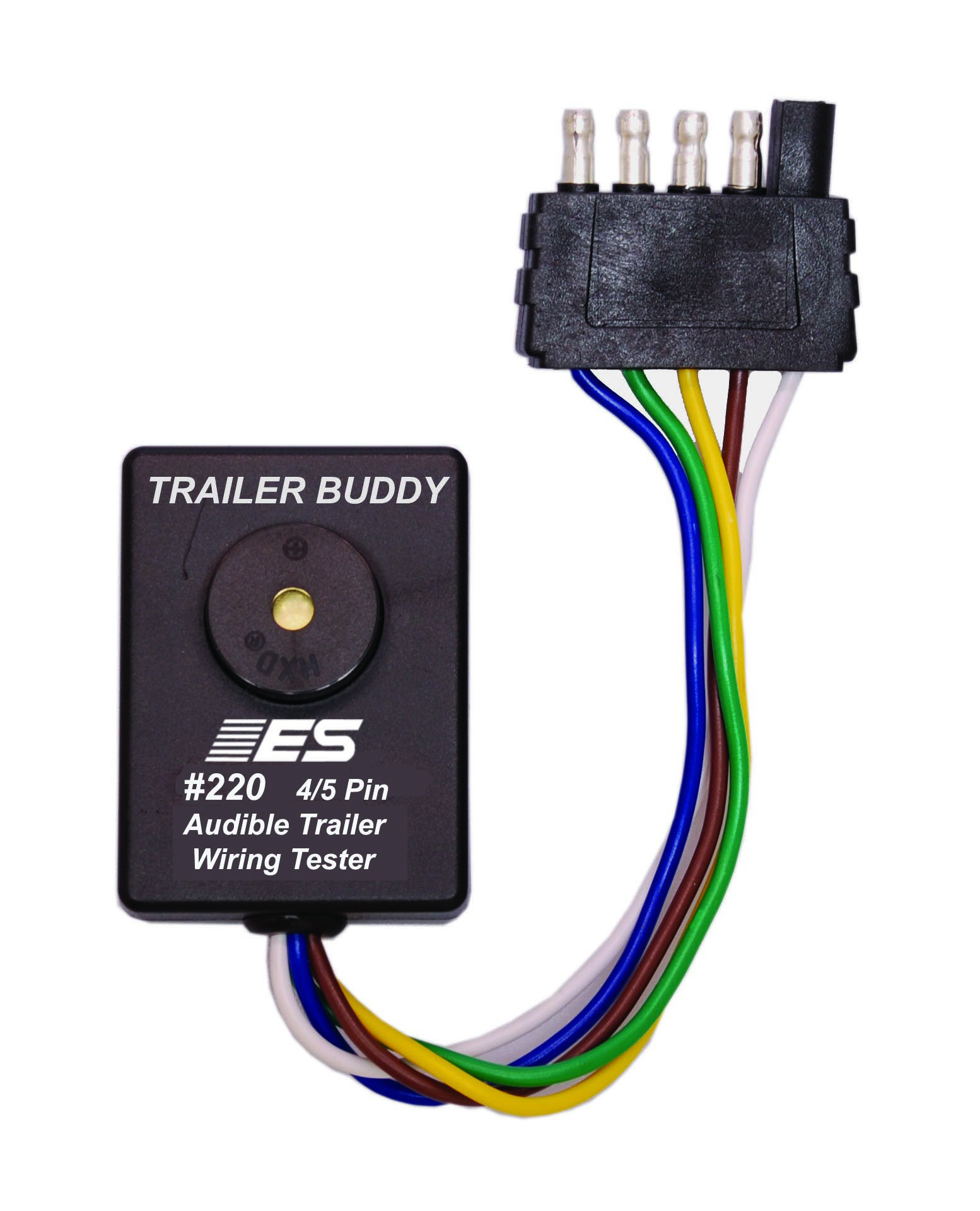220 TRAILER BUDDY 4/5 Pin - One Man Trailer Wiring Tester