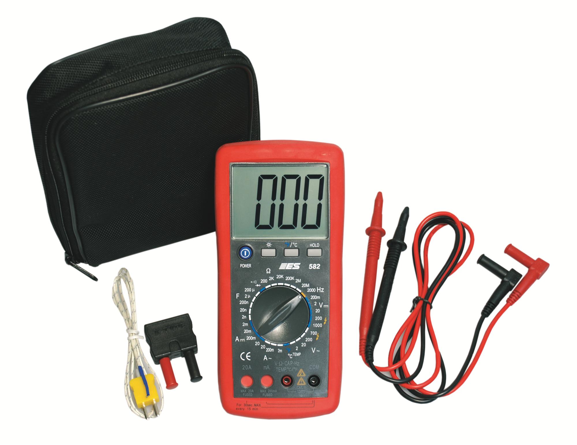 582 Deluxe DMM w/Amp Shutters