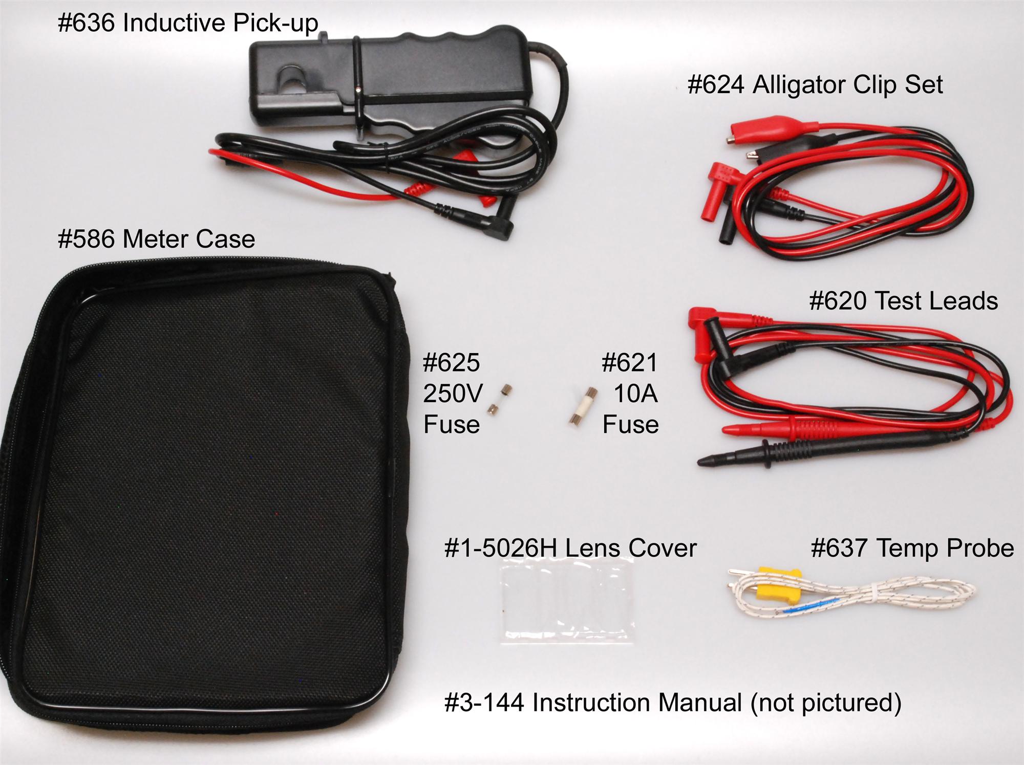585K Deluxe Automotive Meter with RPM & Temperature